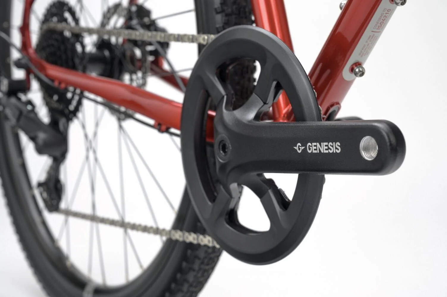 2025 Genesis Croix De Fer 10 Flat Bar Gravel Bike - Image 8