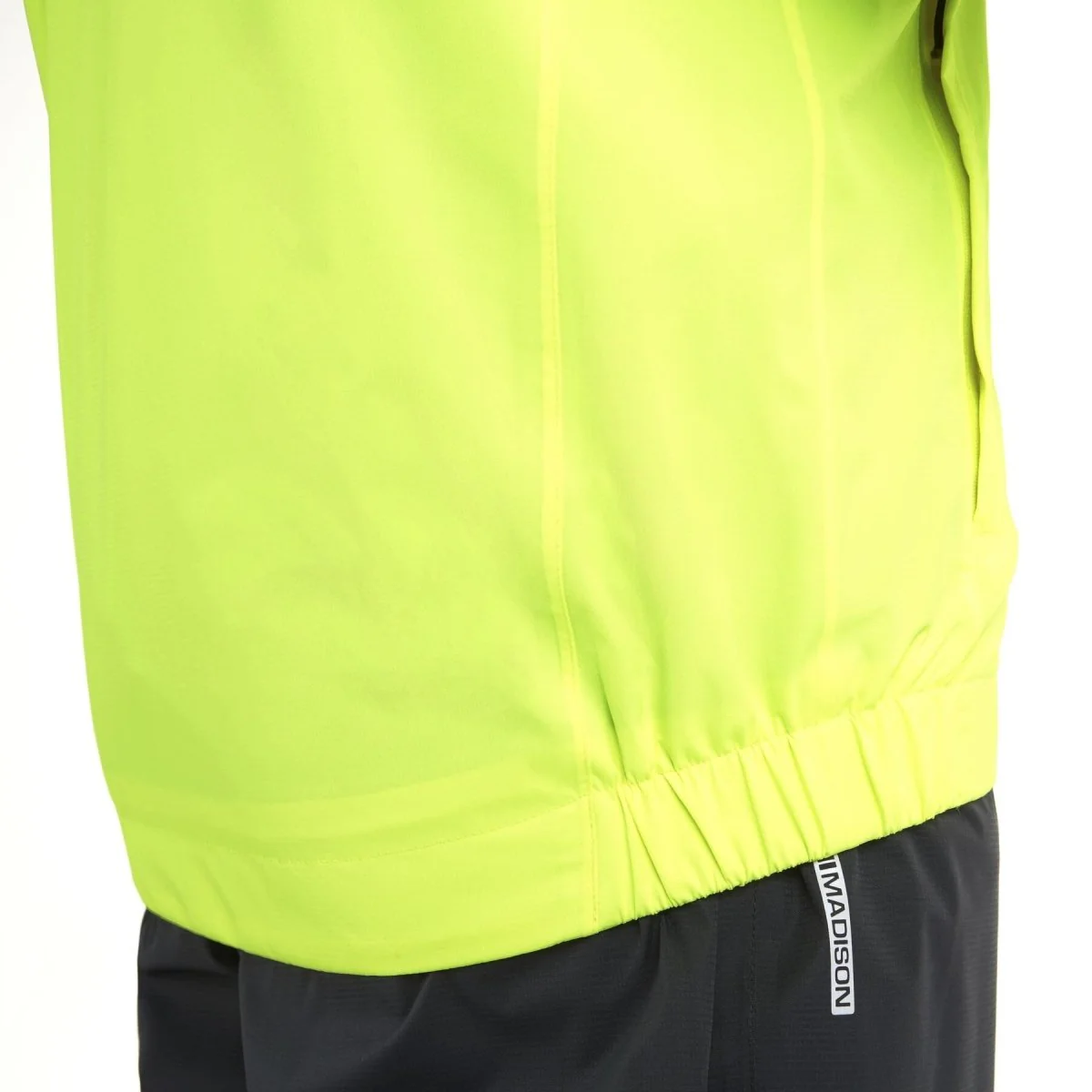 Madison Protec 2-Layer Hi-Vis Yellow Waterproof Jacket - Image 4