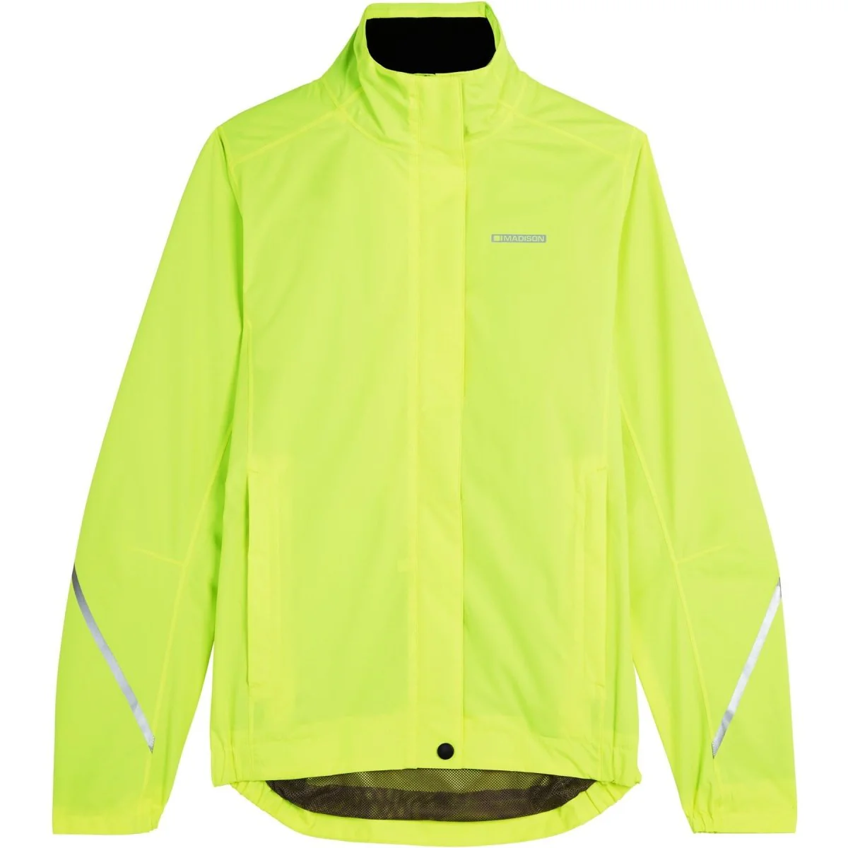 Madison Protec 2-Layer Hi-Vis Yellow Waterproof Jacket - Image 9